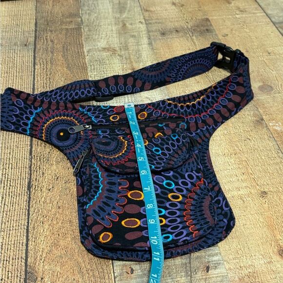 The Collection Royal Handmade Festival Waistpack Boho Hippie Bag Fanny Pack - Picture 6 of 8